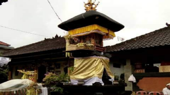 PANGIJENG : Surya Natah sebagai pangijeng halaman rumah arau natah. I Putu Mardika/Bali Express.