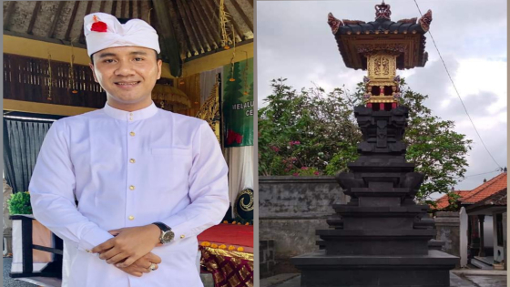 NATAH : Mengatur tata ruang natah yang baik mesti mengacu pada Lontar Asta Bhumi yang juga membeber soal Panca Raksa. Nyoman Ariyoga. I Putu Mardika/Bali Express.