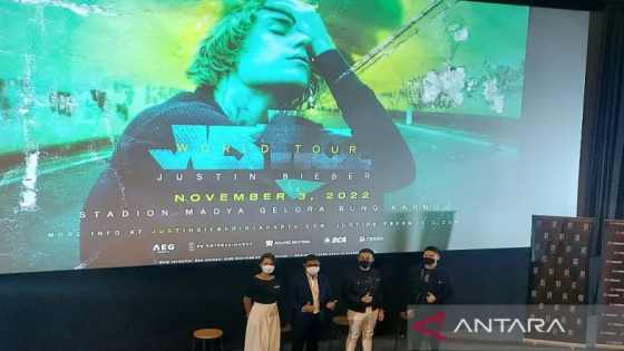 KONSER : Jumpa pers pengumuman konser Justin Bieber