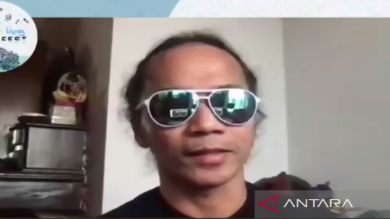 SANUR : Vokalis grup band Slank, Kaka dalam jumpa pers