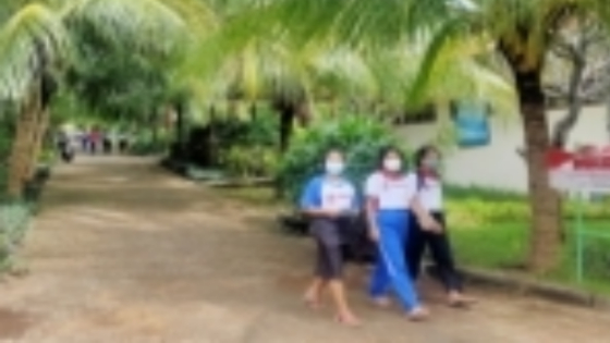 ASRI : Suasana sekolah SMA Bali Mandara saat ini yang asri penuh pohon rindang. dian suryantini/Bali Express