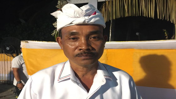 Bendesa Adat Mengwitani Putu Wendra. Ist