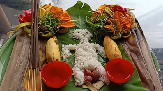 GANJIL : Nasi Wong-wongan tak dihaturkan sembarangan. Sebab, sarana ini hanya bisa dihaturkan jika terjadi hal-hal yang ganjil. Ist