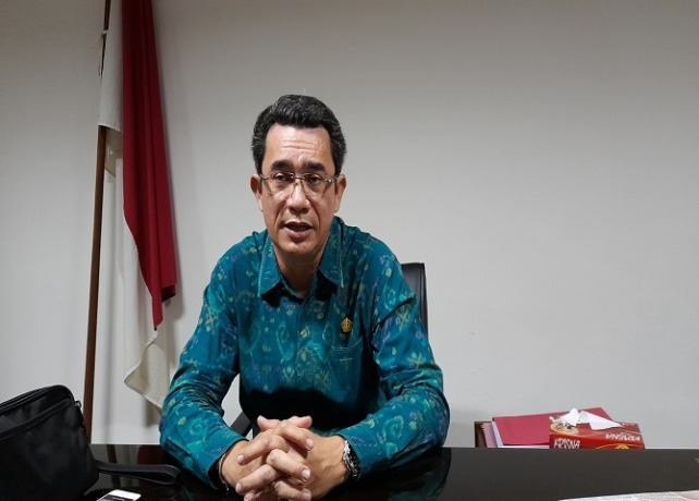 Anak Agung Ngurah Adhi Ardhana yang merupakan anak kedelapan dari Prof. dr. I Gusti Ngoerah Gde Ngoerah. (PUTU AGUS ADEGRANTIKA/BALI EXPRESS)
