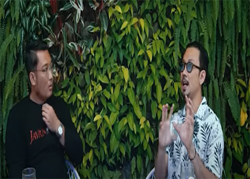 PODCAST: Hari Kurniawan atau Om Hao dan Denny Sumargo.