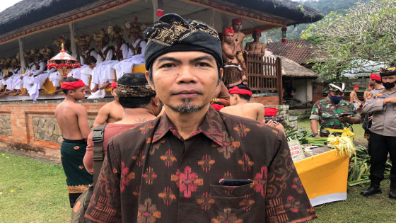 Panyarikan Desa Adat Tenganan Dauh Tukad I Wayan Togia. Dok Bali Express
