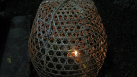 ARI-ARI : Menanam ari-ari salah satu ritual memuliakan Nyama Pat