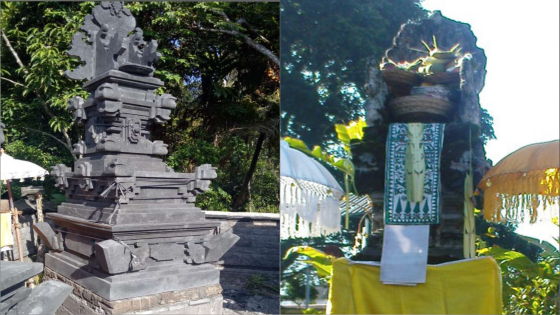 SURYA : Palinggih Surya, salah satu bangunan palinggih yang wajib ada dalam setiap pekarangan rumah. Ist