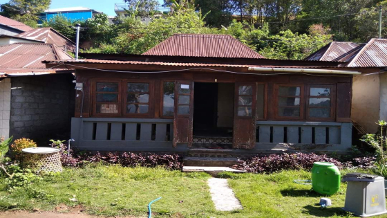 MUNYA: Rumah adat menjadi tempat dilaksanakannya tradisi Munya. Dok Bali Express