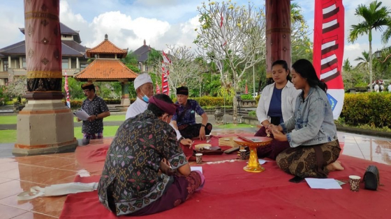 INCAR JUARA UMUM : Pembinaan peserta UDG yang akan menjadi wakil Kabupaten Badung pada ajang UDG tingkat provinsi.  Ist