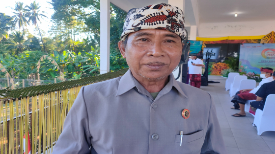 Bendesa Adat Sudaji Nyoman Sunuada. Dian Suryantini/Bali Express