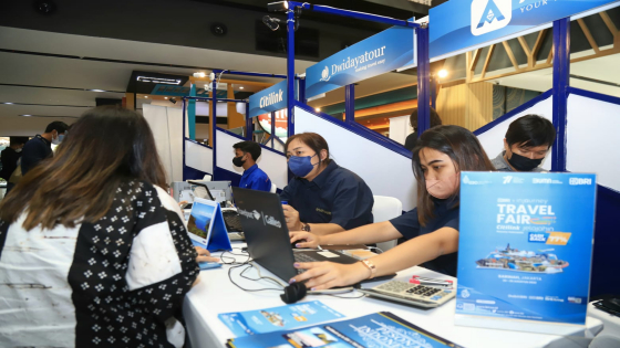 TRAVEL FAIR BRI : Pameran pariwisata Travel Fair 2022 diharapkan dapat menjadi gerbang bagi  masyarakat untuk mengenal lebih jauh destinasi wisata unggulan di Indonesia.  BRI sebagai lembaga keuangan hadir untuk membantu berbagai kebutuhan transaksi finan