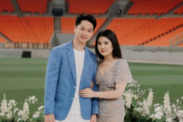 Kevin Sanjaya dan Valencia Tanoesoedibjo.