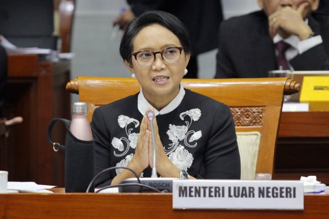 Menteri Luar Negeri Retno Marsudi.