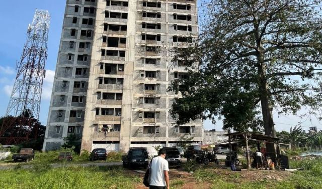 RUSUN:  Lokasi syuting film “Pengabdi Setan 2”.