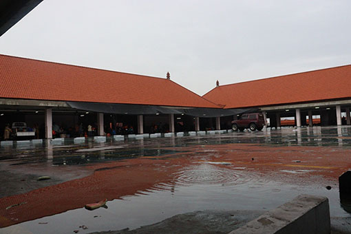 Kondisi lantai III Pasar Banyuasri yang akan dirancang sebagai Mall Pelayanan Publik