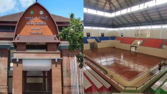 KAMPUNG : Semarakkan Porprov tahun ini, KONI Tabanan bakal menyulap kawasan GOR Debes menjadi sebuah kampung olahraga. KONI Tabanan/Bali Express