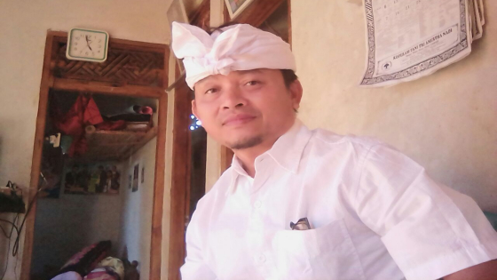 Kelian Bendesa Adat Cempaga I Putu Karya Darma. Ist