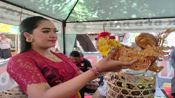 Komang Redi Astini. Dian Suryantini/Bali Express