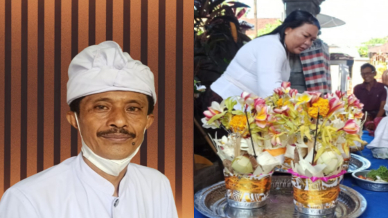 Serati banten asal Kubutambahan, Buleleng, Jro Ketut Utara, dan Daksina Linggih. Ist
