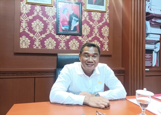 Sekretaris DPC PDIP Kabupaten Gianyar, I Ketut Sudarsana.