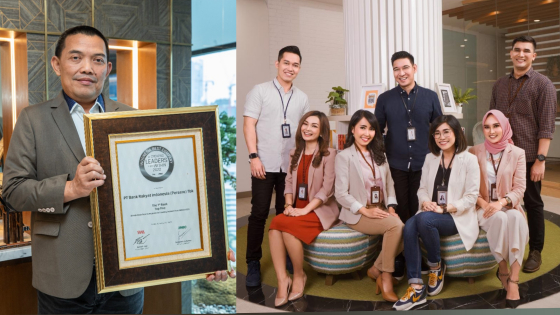 CREATING LEADERS : BRI raihbl penghargaan Indonesia Best Companies in Creating Leaders from Within Awards 2022. Direktur Human Capital BRI Agus Winardono memastikan BRI terus berkomitmen untuk menjalankan amanah dengan menyiapkan pemimpin-pemimpin masa de