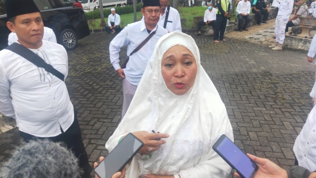 Mantan istri Prabowo Subianto, Siti Hediati Hariyadi.