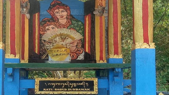 Palinggih Ratu Bagus Sundawan. I Putu Mardika/Bali Express