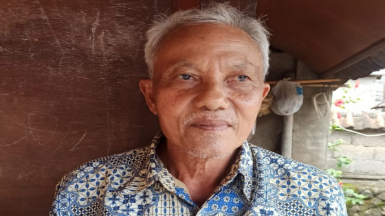 Kelian Adat Julah Ketut Sidemen.  Dok Bali Express