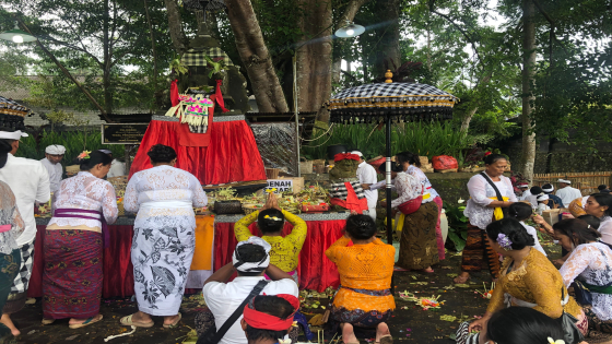 TEGAL PENANGSARAN: Palinggih Tegal Penangsaran di Pura Dalem Puri.I Wayan Adi Prabawa/Bali Express