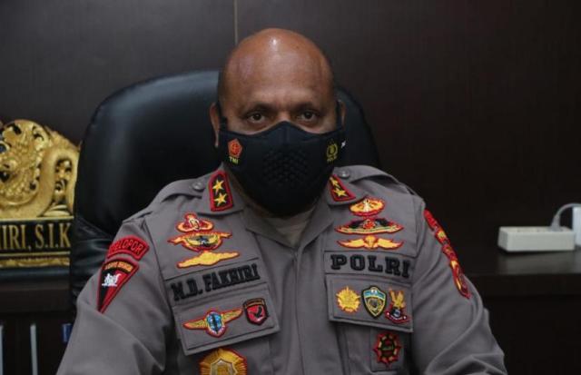 Kapolda Papua Irjen Mathius Fakhiri di Jayapura.