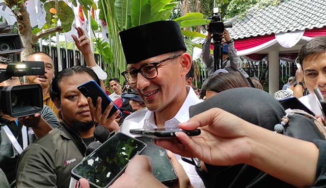 Wakil Ketua Dewan Pembina Partai Gerindra, Sandiaga Salahuddin Uno