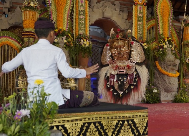 REGENERASI : Lomba Barong dan Mekendang Tunggal yang digelar Sekaa Truna Desa Adat Celuk, Minggu (12/2). (ISTIMEWA)