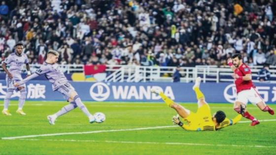 MOTM: Federico Valverde menyumbang satu gol dan dia dinobatkan sebagai pemain terbaik alias man of the match (MOTM) Al-Ahly vs Real Madrid, duel semifinal Piala Dunia Antarklub 2022, Kamis (9/2) dini hari WIB