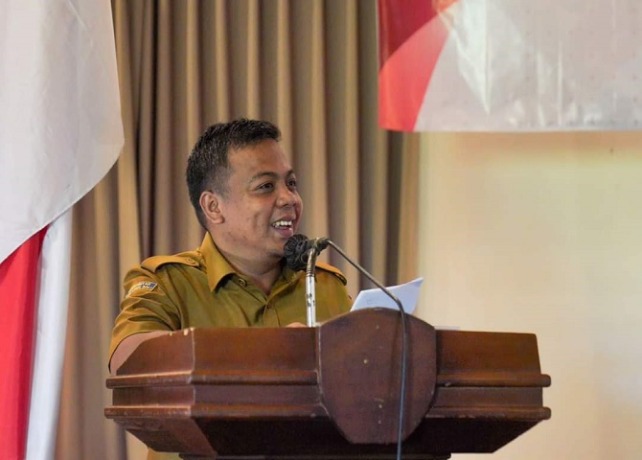 Inspektur Kabupaten Gianyar, I Gusti Bagus Adi Widhya Utama. (DOK. BALI EXPRESS)