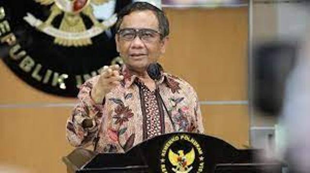 Menkopolhukam Mahfud MD.