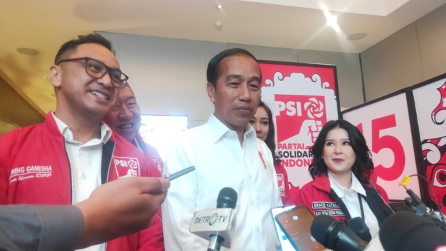 KOPDARNAS: Presiden Jokowi menghadiri Kopdarnas Partai Solidaritas Indonesia.