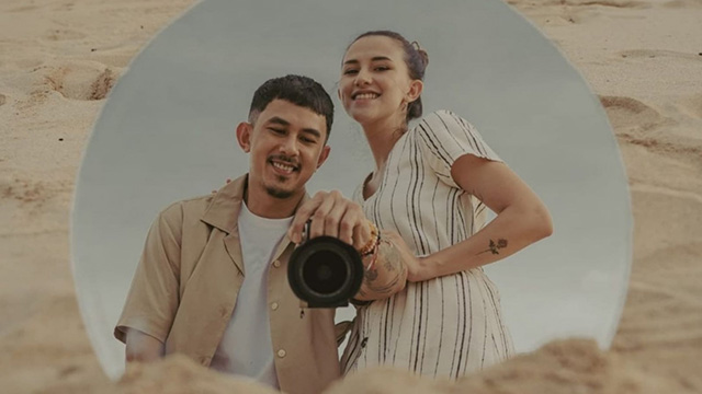 Foto Kebersamaan Fandy Christian dan Dahlia Poland
