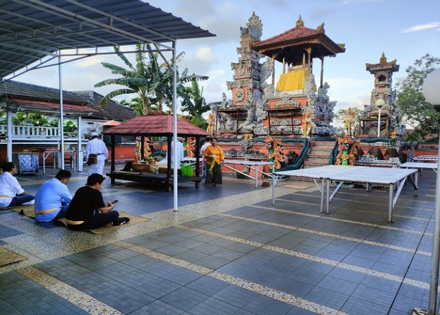 BESAR: Pura Giri Jaya Natha Balikpapan merupakan salah satu pura besar yang ada di Balikpapan, Kalimantan Timur. (I GEDE PARAMASUTHA/BALI EXPRESS)