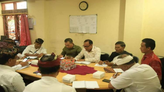 RAKOR : Suasana rakor antara Dinas Pendidikan dengan Komisi III DPRD Klungkung. Ist
