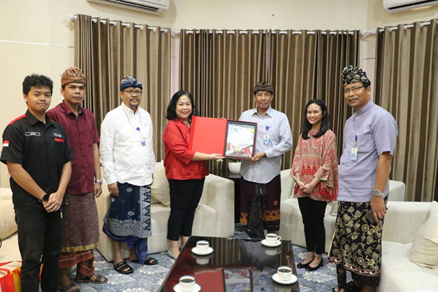 Audiensi Deputy Country Chair PT. Shell Indonesia, Susi Hutapea di Universitas Udayana