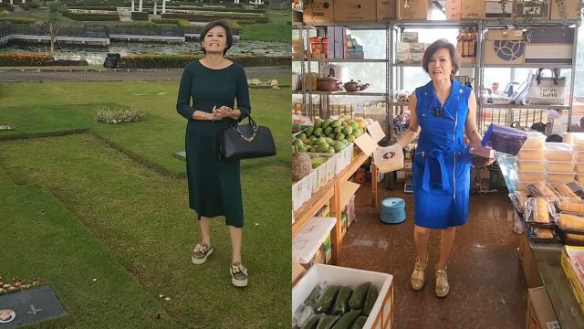 CI MEHONG : Ci Mehong sedang viral karena menjual makanan mahal.