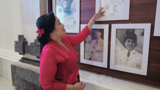 MUSEUM : Aktivasi ruang museum Bung Karno dengan perpustakaan digital dan konvensional oleh DAPD Buleleng.Ist