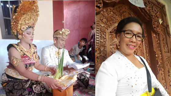 SARAT MAKNA:&nbsp;Base wakulan&nbsp;sarat makna dibawa oleh pengantin pria. Dosen Upakara STAHN Mpu Kuturan Singaraja Wayan Murniti. Dok Bali Express
