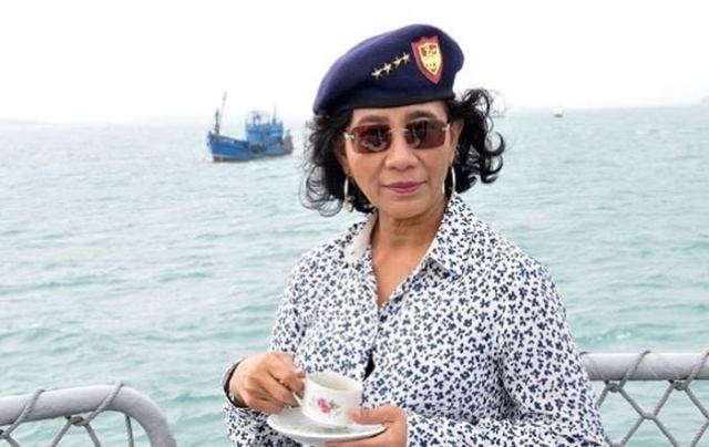 Mantan Menteri KKP Susi Pudjiastuti.