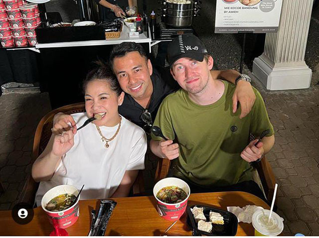 Kebersamaan Raffi Ahmad dan Alan Walker di Rumah Andara