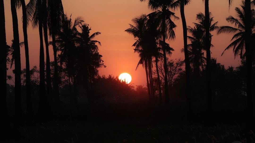 Pantai Banongan Situbondo selain mempunyai sunset yang cantik juga terkenal dengan udaranya yang sejuk.