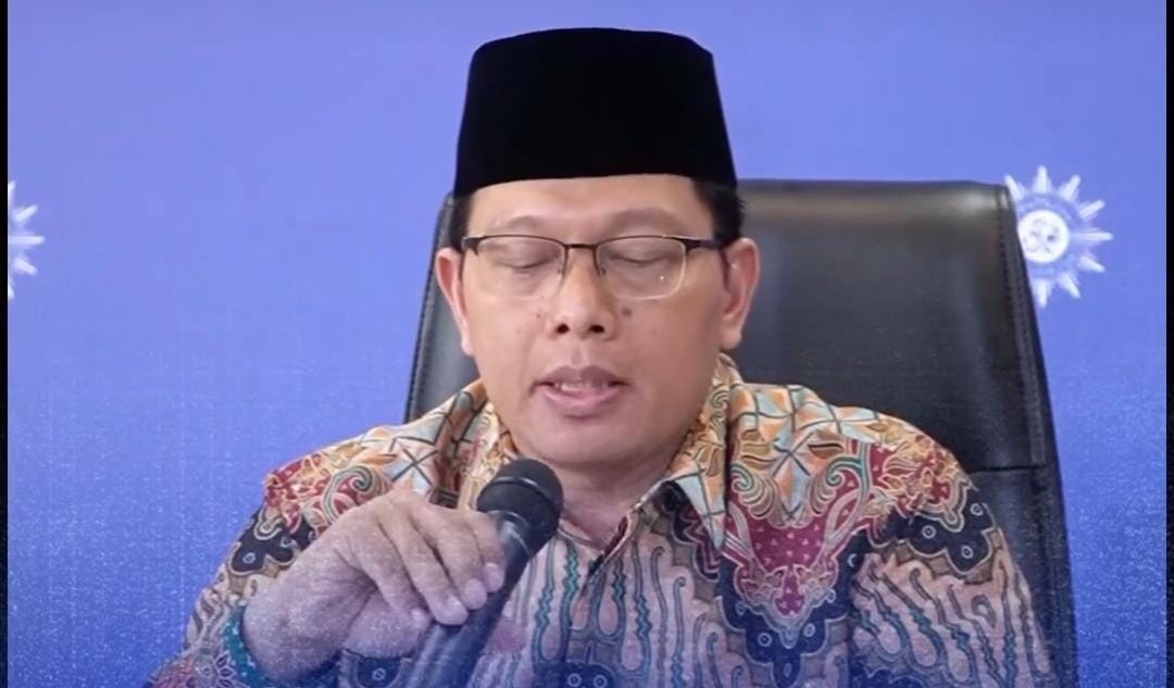 Tangkapan layar penetapan 1 Ramadhan oleh pengurus Muhammadiyah. (ig @lensamu)