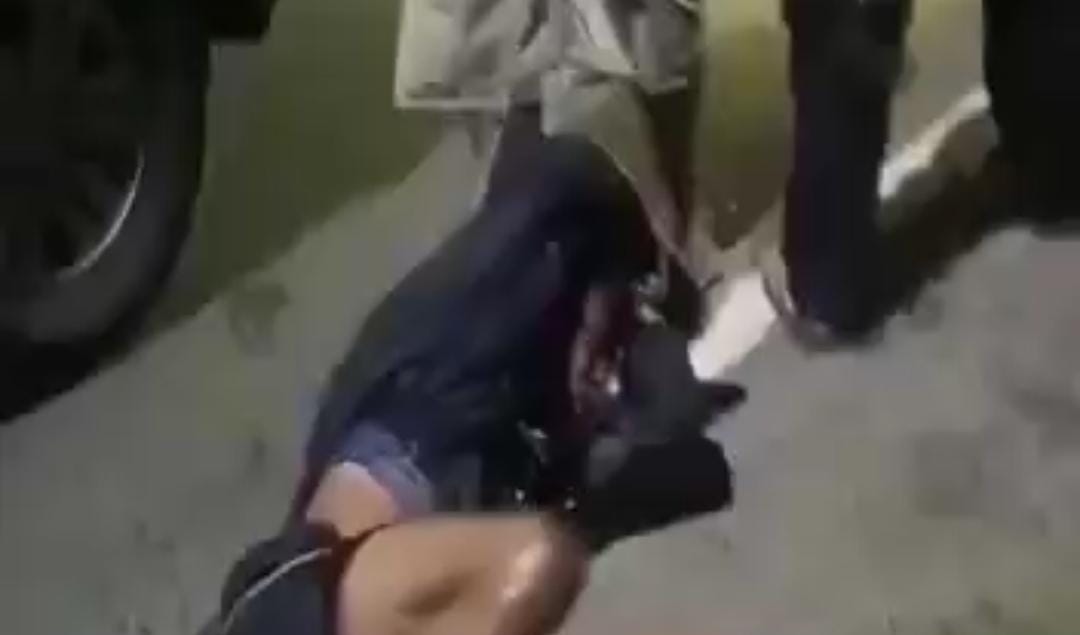 Tangkapan layar video viral