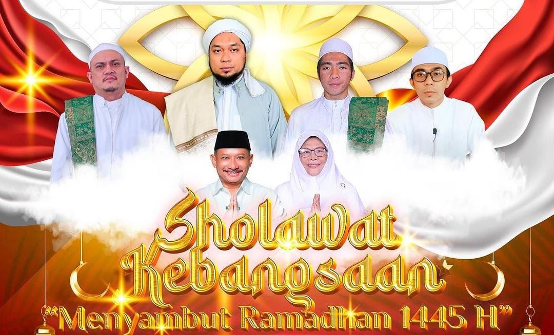 Pamflet sholawat kebangsaan. (ig @situbondokab)